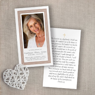 Gedenkkarte   Boho Frame