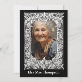 Gedenkkarte - Christlich Einladung