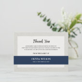 Gedenkkarte Dankeskarte (Stehend Vorderseite)