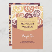 Gedenkkarte Dankeskarte (Vorne/Hinten)