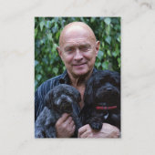 Gedenkkarte des Ocean Lighthouse-Fotos Visitenkarte (Rückseite)