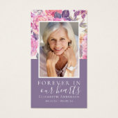 Gedenkkarte des Peony Floral (Vorderseite)