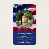 Gedenkkarte des Soldaten-Gebet (Vorderseite)