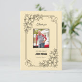 Gedenkkarte Einladung (Stehend Vorderseite)