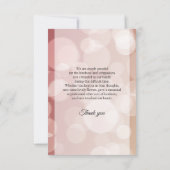 Gedenkkarte Einladung (Rückseite)