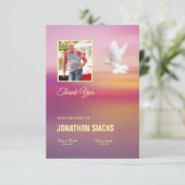 Gedenkkarte Einladung (Stehend Vorderseite)