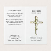 Gedenkkarte Foto zu bald Beerdigungskarte (Außenseite Aufgefaltet)