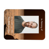 Gedenkkarte Für Angler Magnet (Horizontal)