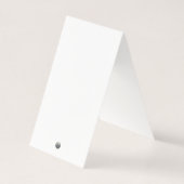 Gedenkkarte für Begleiter oder Beileid (Rückseite)