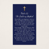 Gedenkkarte für das Beerdigen des Sees (Rückseite)