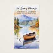 Gedenkkarte für das Beerdigen des Sees (Vorderseite)