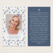 Gedenkkarte für das Blaue Foto (Vorne & Hinten)