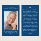 Gedenkkarte für das Blaue Foto (Vorne & Hinten)