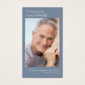 Gedenkkarte für das Blaue Foto (Vorderseite)