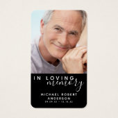 Gedenkkarte für das Foto "Schwarz in liebender Eri (Vorderseite)