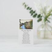 Gedenkkarte für das Gebet Visitenkarte (Stehend Vorderseite)