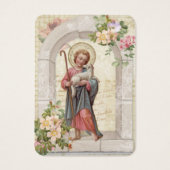 Gedenkkarte für das katholische Kind Jesus Beerdig (Vorderseite)