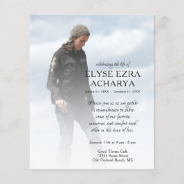 Gedenkkarte für das links Foto