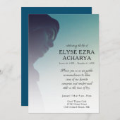 Gedenkkarte für das links Foto Programm (Vorne/Hinten)