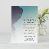 Gedenkkarte für das links Foto Programm (Stehend Vorderseite)