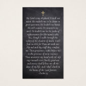 Gedenkkarte für das Slate Cross Foto (Rückseite)