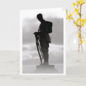 Gedenkkarte für den 1. Weltkrieg Karte (Gelbe Blume)