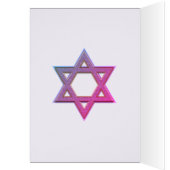 Gedenkkarte für den Holocaust (Innen (Links))