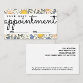 Gedenkkarte für den nächsten Besuch Visitenkarte (Vorne/Hinten)