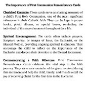 Gedenkkarte für die erste heilige Kommune