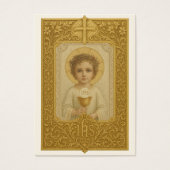 Gedenkkarte für die erste heilige Kommune (Vorderseite)