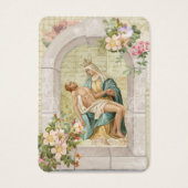 Gedenkkarte für die katholische Jesus & Mary Beerd (Vorderseite)