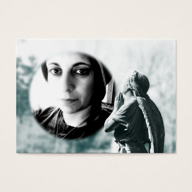 Gedenkkarte für Engelsgebet (Vorderseite)