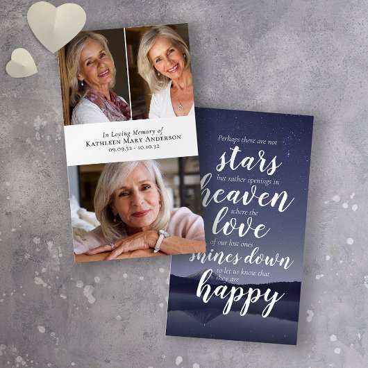 Gedenkkarte für Fotocollage