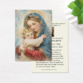 Gedenkkarte für katholische Beerdigung (Schreibtisch)