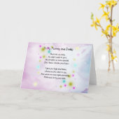 Gedenkkarte für Kinder und Jugendliche Karte (Gelbe Blume)