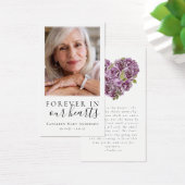 Gedenkkarte | Hydrangea Herz (Schreibtisch)