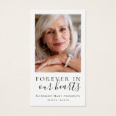 Gedenkkarte | Hydrangea Herz (Vorderseite)