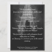 Gedenkkarte ins Licht - Auf Wiedersehen von mir (Rückseite)