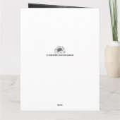 Gedenkkarte ins Licht - Auf Wiedersehen von mir Karte (Rückseite)