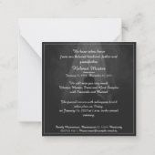 Gedenkkarte ins Licht - Auf Wiedersehen von mir Mitteilungskarte (Rückseite)