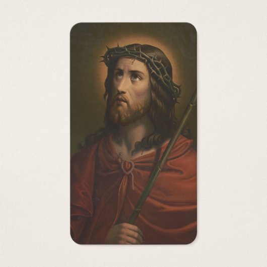 Gedenkkarte Jesu Religiöse Beerdigung (Vorderseite)