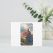 Gedenkkarte mit Jesus Postkarte (Stehend Vorderseite)