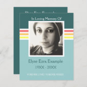 Gedenkkarte Mod (Vorne/Hinten)