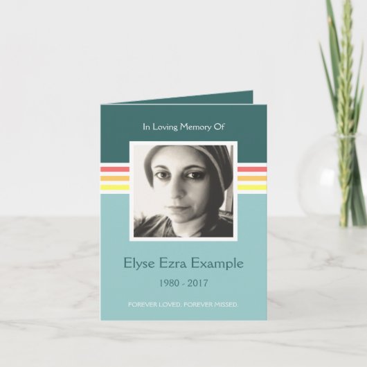 Gedenkkarte Mod Karte (Vorderseite)