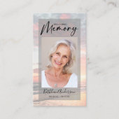 Gedenkkarte | Ocean Sunset Telefonnummerkarte (Vorderseite)