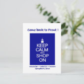 Gedenkkarte Shop Georgetown SC Postkarte (Stehend Vorderseite)