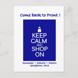 Gedenkkarte Shop Georgetown SC Postkarte