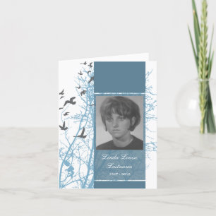 Gedenkkarte: Stumpfvögel Ankündigung