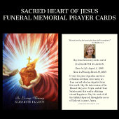 Gedenkkarte zum katholischen Jesus-Beerdigung