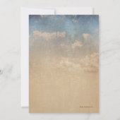 Gedenkkarten für Bestattungsbaum-Lavendel Einladung (Rückseite)